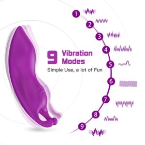 Armony Honeybee — Panty Vibrator, Remote Control, Purple — Clitoral Stimulators — view 2