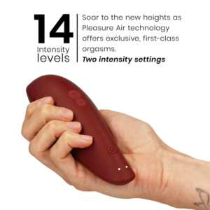 Womanizer Classic 2 — Air Pulse Stimulator, Waterproof, Bordeaux — Clitoral Stimulators — view 2