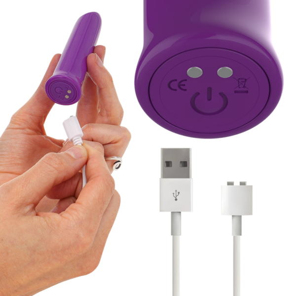 Intense Todrick — Bullet Vibrator, Rechargeable, Violet — Bullet Vibrators — view 2