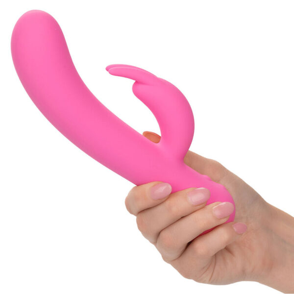 CalExotics First Time Bunny — Rabbit Vibrator, Rechargeable, Pink — Rabbit Vibrators — view 6