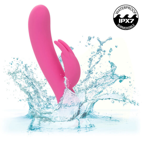 CalExotics First Time Bunny — Rabbit Vibrator, Rechargeable, Pink — Rabbit Vibrators — view 5