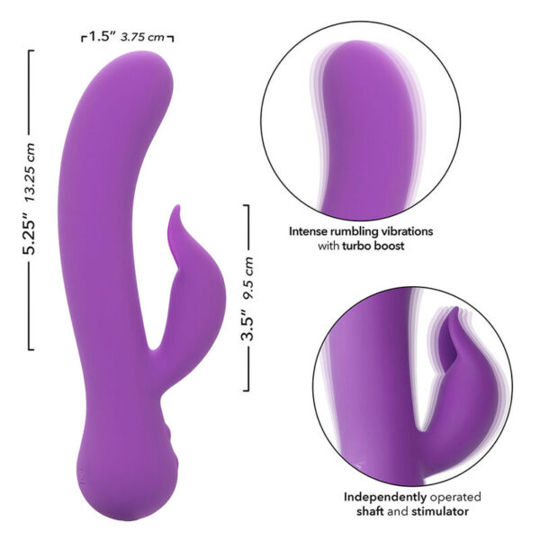 CalExotics First Time Pleaser — Vibrator, Waterproof, Purple — G-Spot Vibrators — view 9