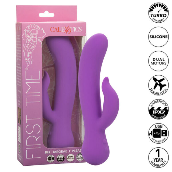 CalExotics First Time Pleaser — Vibrator, Waterproof, Purple — G-Spot Vibrators — view 10