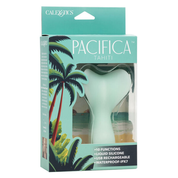 CalExotics Pacifica Tahiti — Personal Massager, Waterproof, Aqua — Clitoral Stimulators — view 5
