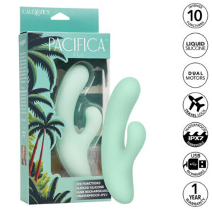 CalExotics Pacifica Fiji — G-Spot Vibrator, Waterproof, Aqua — G-Spot Vibrators — view 2