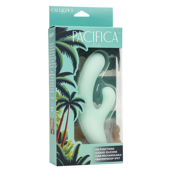 CalExotics Pacifica Fiji — G-Spot Vibrator, Waterproof, Aqua — G-Spot Vibrators — view 10