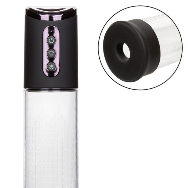 CalExotics Peak — Penis Pump, Rechargeable, Black — Penis Pumps — view 7