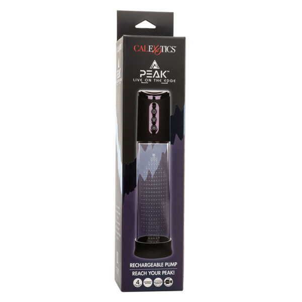 CalExotics Peak — Penis Pump, Rechargeable, Black — Penis Pumps — view 6