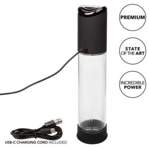 CalExotics Peak — Penis Pump, Rechargeable, Black — Penis Pumps — view 4
