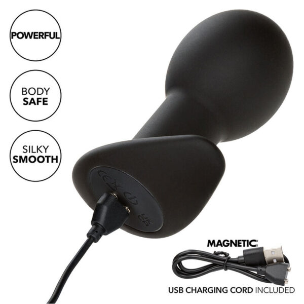 CalExotics Rock Bottom Pop — Vibrating Butt Plug, Rechargeable — Anal — view 9