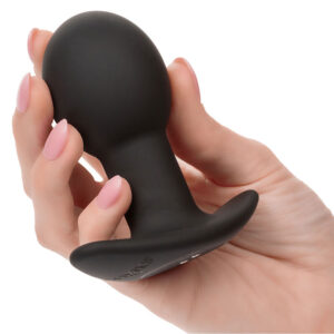 CalExotics Rock Bottom Pop — Vibrating Butt Plug, Rechargeable — Anal — view 3