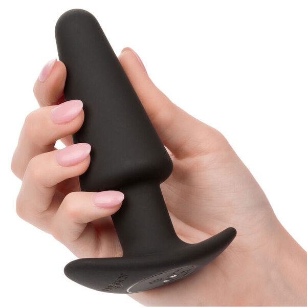 CalExotics Rock Bottom Tapered — Vibrating Butt Plug — Anal — view 5