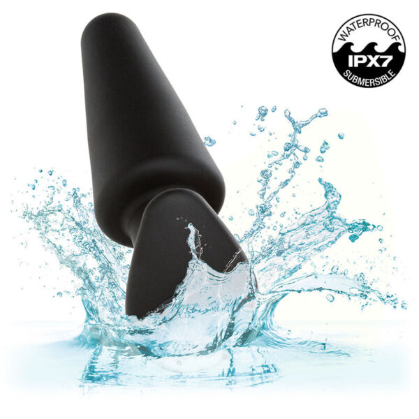 CalExotics Rock Bottom Tapered — Vibrating Butt Plug — Anal — view 3