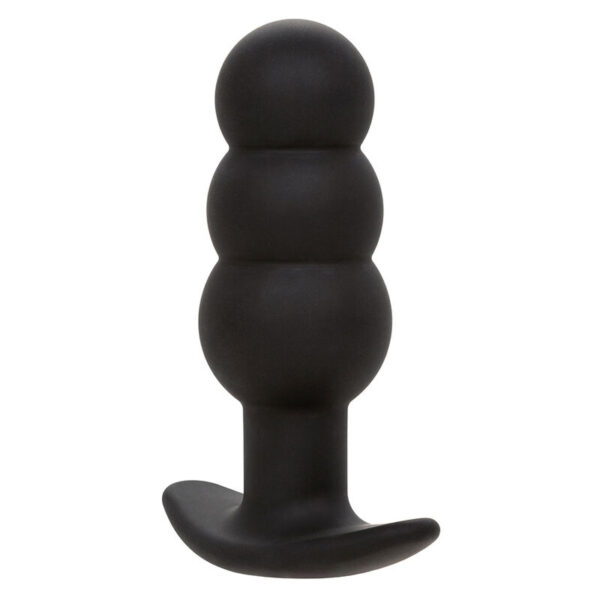 CalExotics Rock Bottom Beaded — Vibrating Butt Plug, Rechargeable — Anal — view 9
