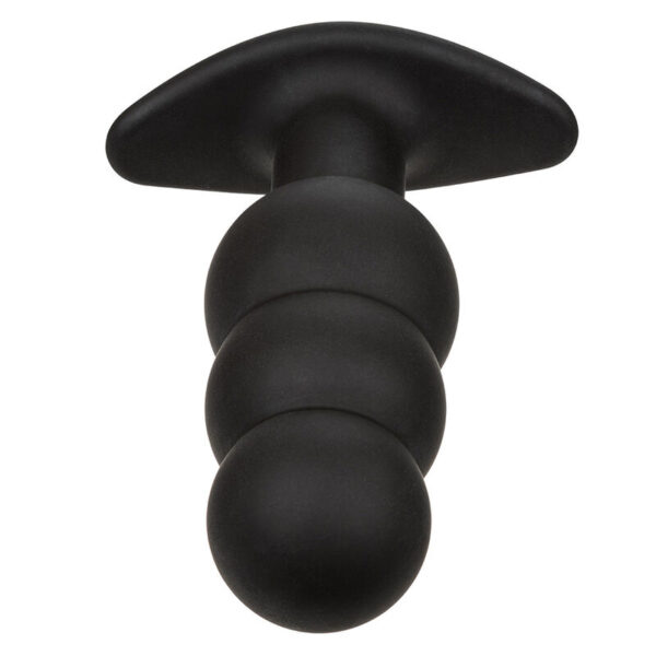 CalExotics Rock Bottom Beaded — Vibrating Butt Plug, Rechargeable — Anal — view 6