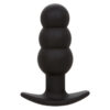 CalExotics Rock Bottom Beaded — Vibrating Butt Plug, Rechargeable — Anal