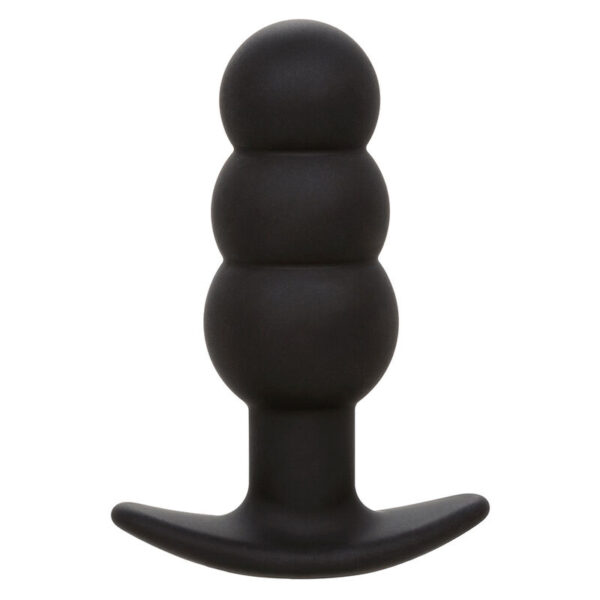CalExotics Rock Bottom Beaded — Vibrating Butt Plug, Rechargeable — Anal