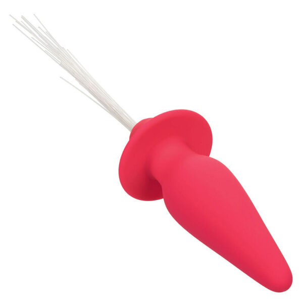 CalExotics Southern Lights — Vibrating Butt Plug, Pink — Anal — view 7