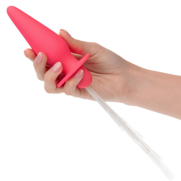 CalExotics Southern Lights — Vibrating Butt Plug, Pink — Anal — view 6