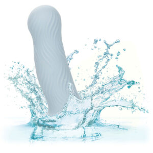 CalExotics Wave Rider Foam — Anal Dildo, Suction Cup, Blue — Anal Dildos — view 2