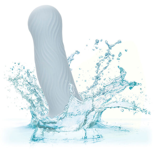 CalExotics Wave Rider Foam — Anal Dildo, Suction Cup, Blue — Anal Dildos — view 2