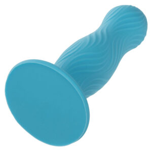 CalExotics Wave Rider Swell — Anal Dildo, Suction Cup, Blue — Anal Dildos — view 2