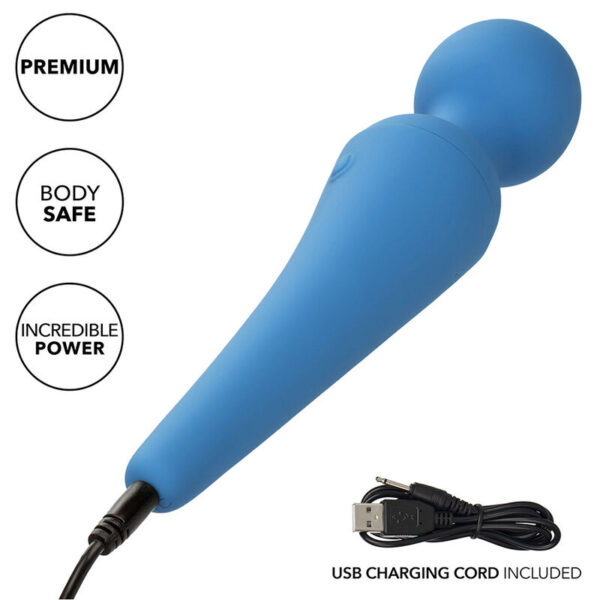 CalExotics Couture Body Wand Kit — Wand Massager, Blue — Vibrators — view 4