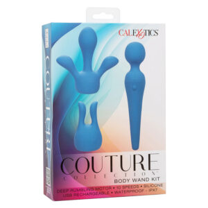 CalExotics Couture Body Wand Kit — Wand Massager, Blue — Vibrators — view 2