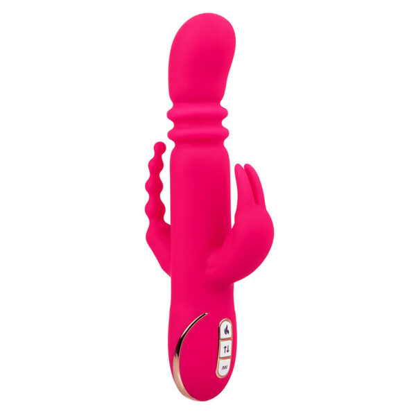 CalExotics Jack Rabbit Triple Fantasy — Vibrator, Heated — Rabbit Vibrators — view 9
