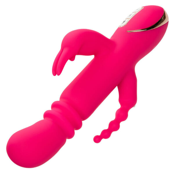 CalExotics Jack Rabbit Triple Fantasy — Vibrator, Heated — Rabbit Vibrators — view 7