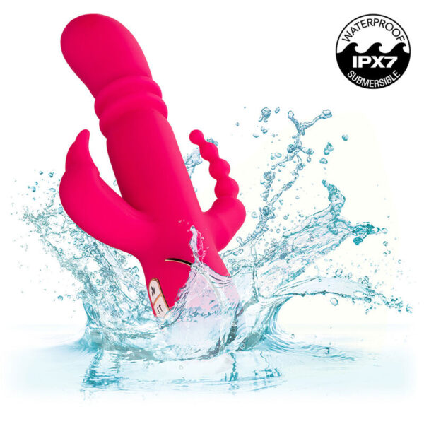 CalExotics Jack Rabbit Triple Fantasy — Vibrator, Heated — Rabbit Vibrators — view 6
