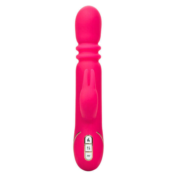 CalExotics Jack Rabbit Triple Fantasy — Vibrator, Heated — Rabbit Vibrators — view 3