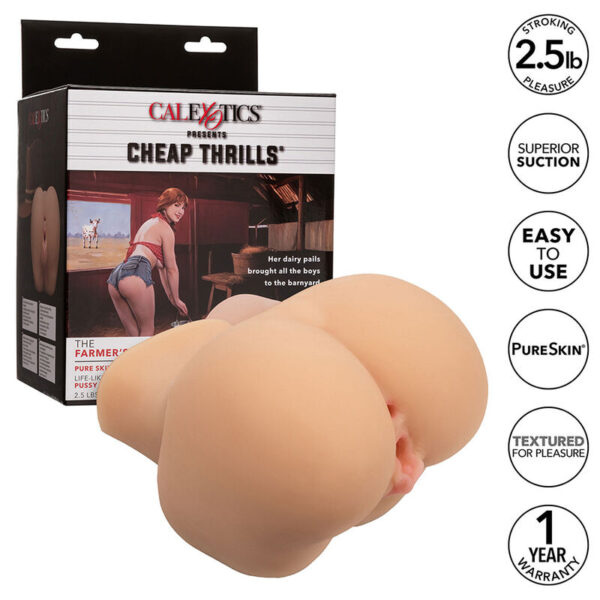CalExotics Farmer’s Daughter — Male Masturbator, Flesh — Manual Strokers — view 8