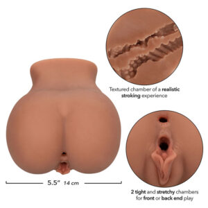 CalExotics Roller Babe — Male Masturbator, Flesh — Manual Strokers — view 2