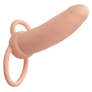 CalExotics Maxx Thick — Vibrating Cock Ring, Rechargeable, Flesh — Cock Rings