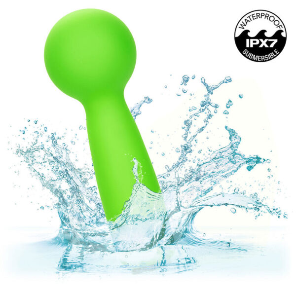 CalExotics Bubbly Vibe — Mini Vibrator, Rechargeable, Green — Handheld Massagers — view 7