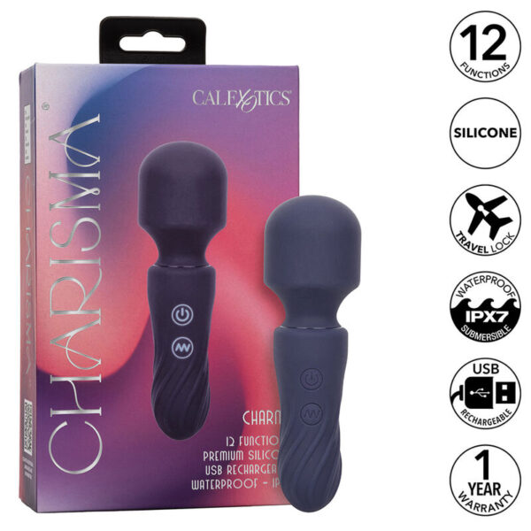 CalExotics Charisma Charm — Personal Massager, Waterproof, Purple — Vibrators — view 9