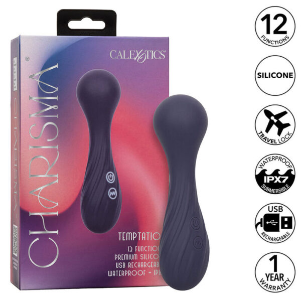 CalExotics Charisma Temptation — Personal Massager, Purple — Vibrators — view 2