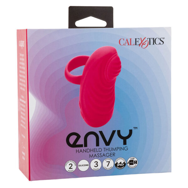 CalExotics Envy Handheld — Personal Massager, Silicone, Pink — Finger Vibrators — view 8