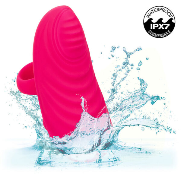 CalExotics Envy Handheld — Personal Massager, Silicone, Pink — Finger Vibrators — view 5