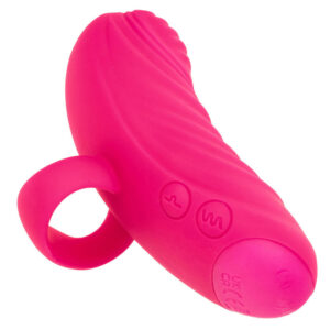 CalExotics Envy Handheld — Personal Massager, Silicone, Pink — Finger Vibrators — view 4