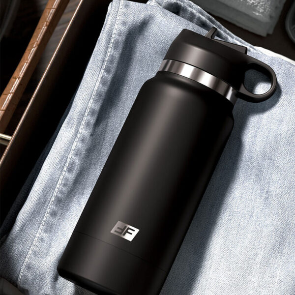 PDX Plus Fap Flask Model 1 — Male Masturbator, Clear — Manual Strokers — view 4