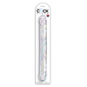 King Cock Clear — Double Dildo, 46 cm — Dildos — view 4
