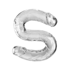 King Cock Clear — Double Dildo, 46 cm — Dildos — view 2