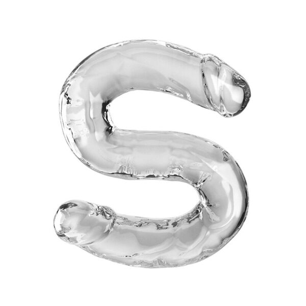 King Cock Clear — Double Dildo, 46 cm — Dildos — view 2