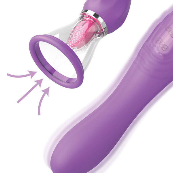 Fantasy for Her Ultimate Pleasure Max — Clit Sucker, Purple — Clitoral Stimulators — view 3