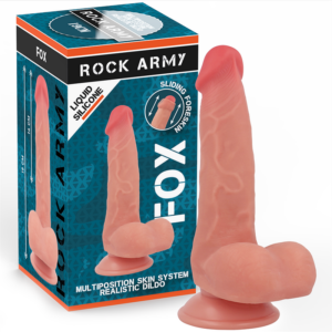 Rockarmy Fox — Realistic Dildo, Silicone, 19 cm — Dildos