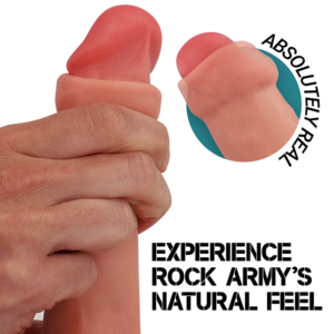 Rockarmy Ranger — Realistic Dildo, Silicone, 22 cm — Dildos — view 2