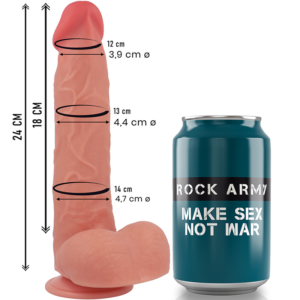Rockarmy Raptor — Realistic Dildo, Silicone, 24 cm — Dildos — view 3