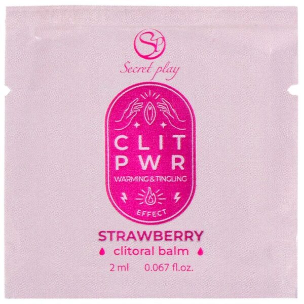 Secretplay Strawberry Single Dose — Flavoured Lubricant, 2 ml — Flavored Lubricants